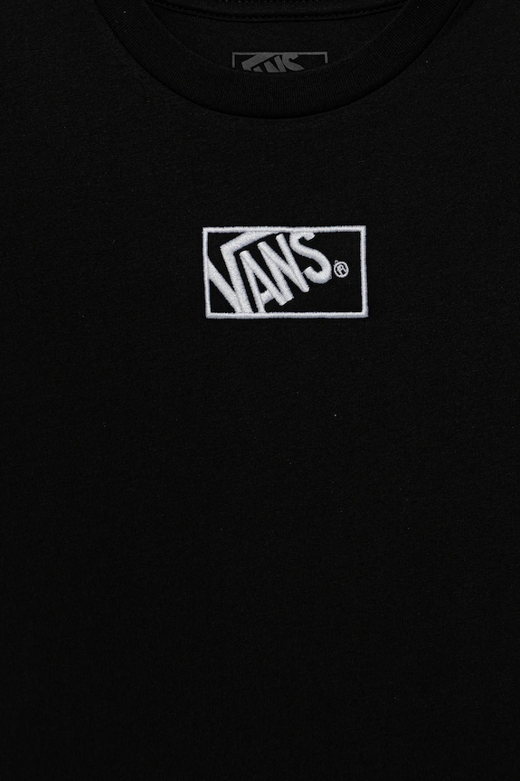 Chłopiec Vans t-shirt bawełniany dziecięcy BY BLOCKED BOX SS TEE VN000RBCBLK1 czarny