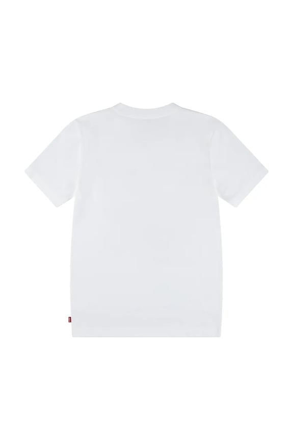 Levi's t-shirt dziecięcy RACE TO THE FINISH TEE 9EN609 biały AW25