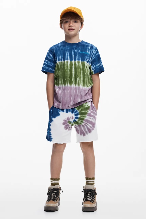 Desigual t-shirt bawełniany dziecięcy 25WBTK04