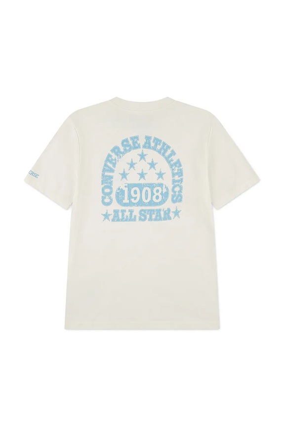 Converse t-shirt dziecięcy 9CH455 beżowy AW25