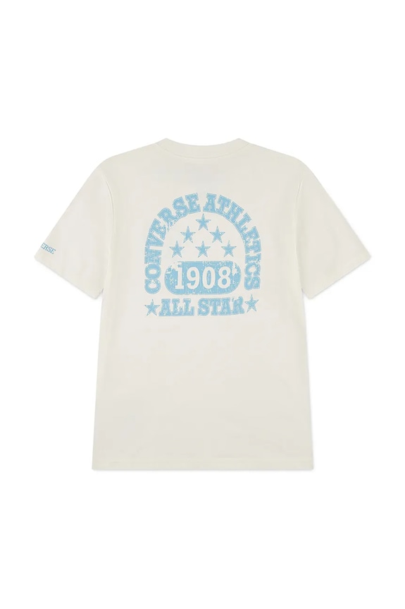 Converse t-shirt dziecięcy 9CH455 beżowy AW25