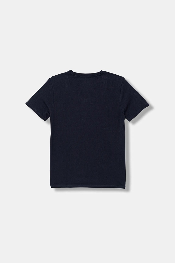 Guess t-shirt bawełniany dziecięcy L5BI11.I3Z14.9BYA granatowy AW25