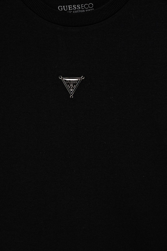 Chłopiec Guess t-shirt bawełniany dziecięcy L5BI16.KCNQ4.9BYA czarny