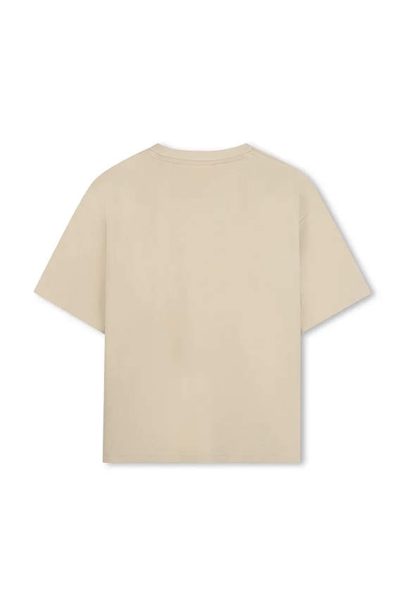 Chłopiec HUGO t-shirt bawełniany dziecięcy G00440.102.108 beżowy