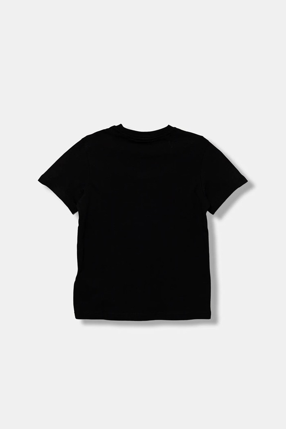 HUGO t-shirt bawełniany dziecięcy G00572.114.150 czarny SS26