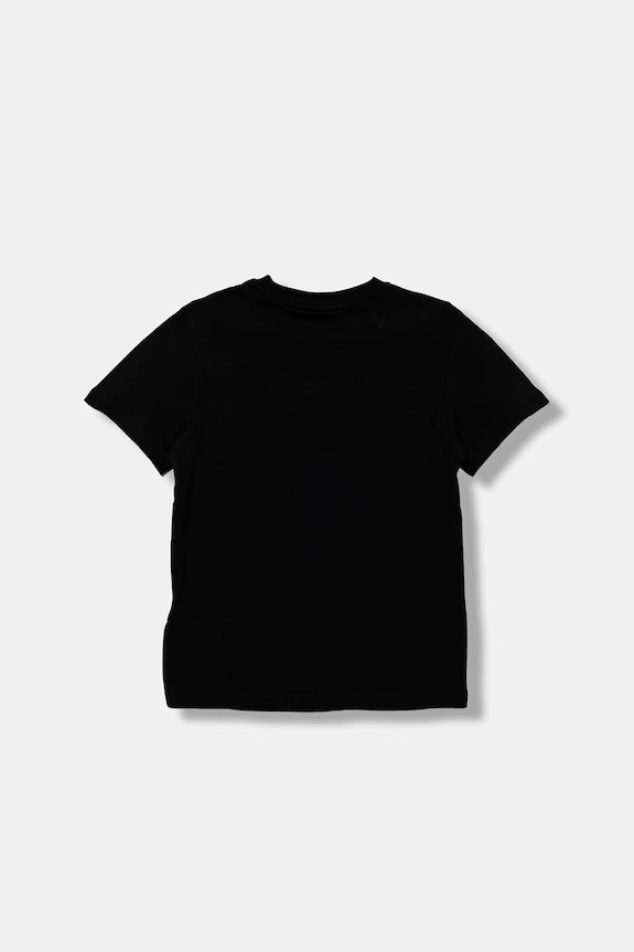 HUGO t-shirt bawełniany dziecięcy G00572.114.150 czarny SS26
