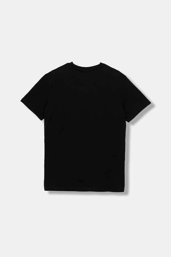 HUGO t-shirt bawełniany dziecięcy G00572.162.174 czarny SS26