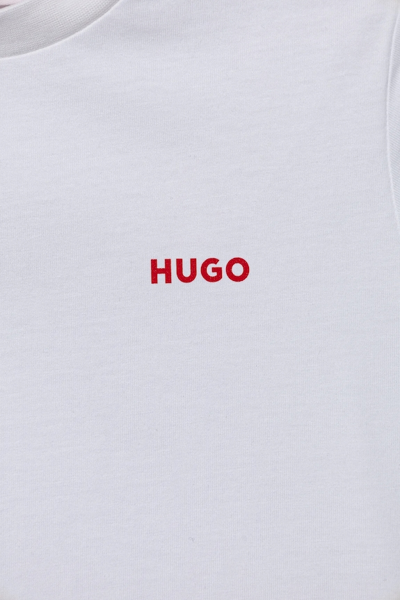 Детска памучна тениска HUGO (2 броя) черен G00573.102.108