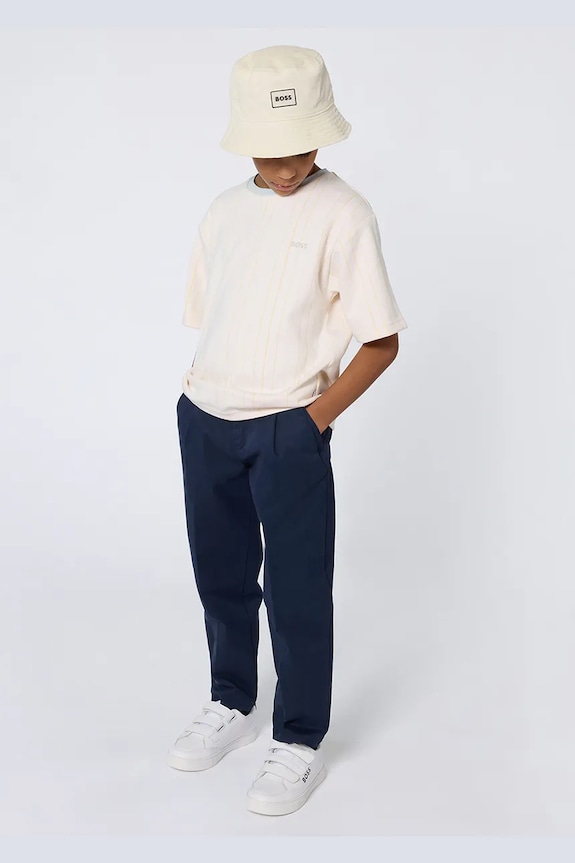 BOSS t-shirt dziecięcy J52363.102.108 biały