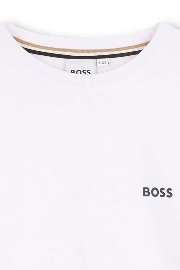 BOSS t-shirt bawełniany dziecięcy 2-pack niebieski J52680.102.108