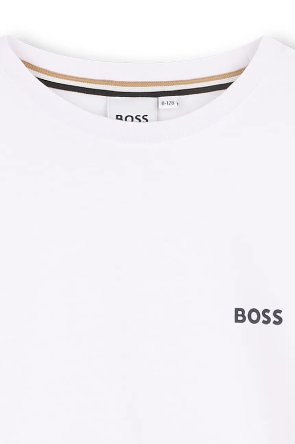 BOSS t-shirt bawełniany dziecięcy 2-pack niebieski J52680.102.108