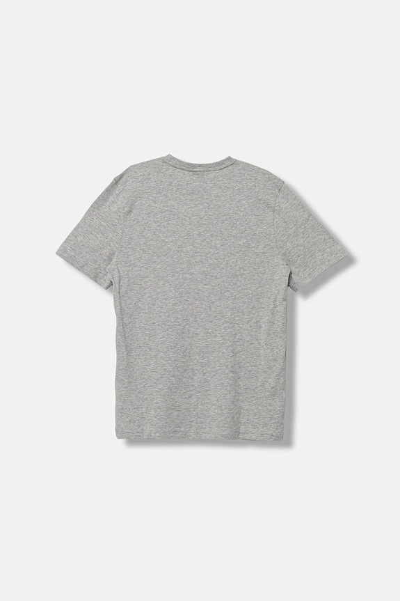 BOSS t-shirt bawełniany dziecięcy J52711.162.174 szary SS26