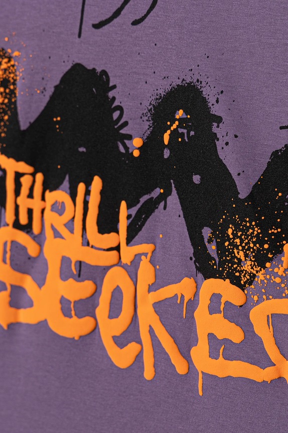 Dječaci Dječja pamučna majica kratkih rukava United Colors of Benetton 3X1SC10PN.G.seasonal ljubičasta