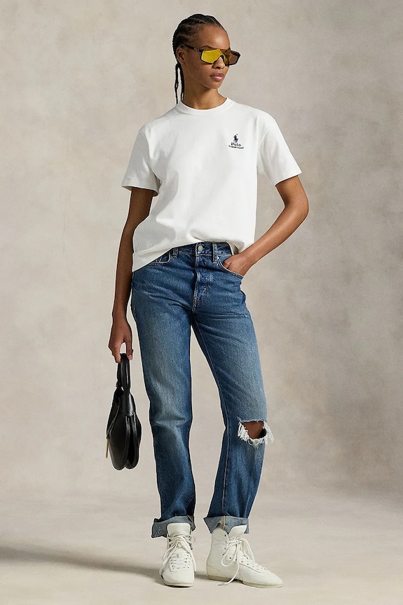 Clothing Polo Ralph Lauren cotton t-shirt 211971712 white