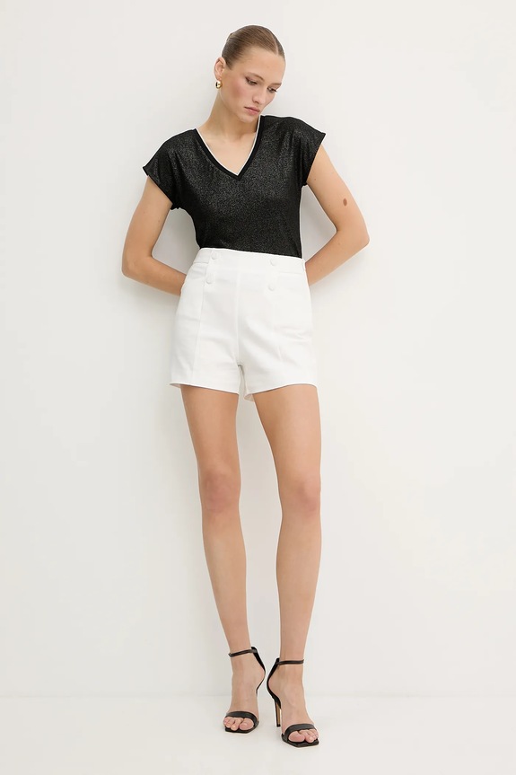 Morgan t-shirt 241.DAGA czarny SS25