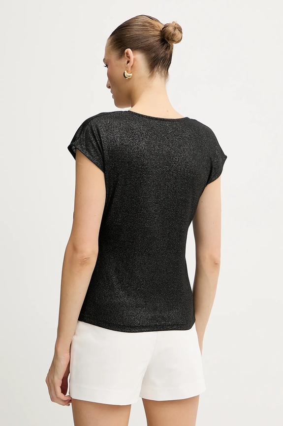 Odzież Morgan t-shirt 241.DAGA czarny
