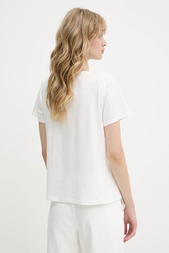 Ruházat Morgan t-shirt DBELLO fehér