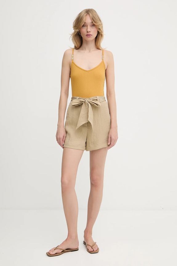 Morgan top BAO sárga SS25