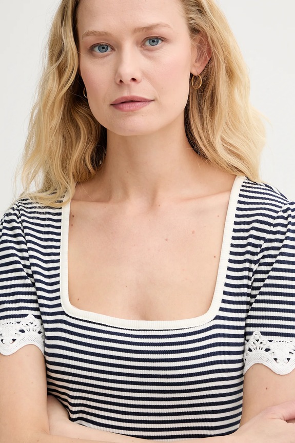 Morgan t-shirt granatowy DELSA