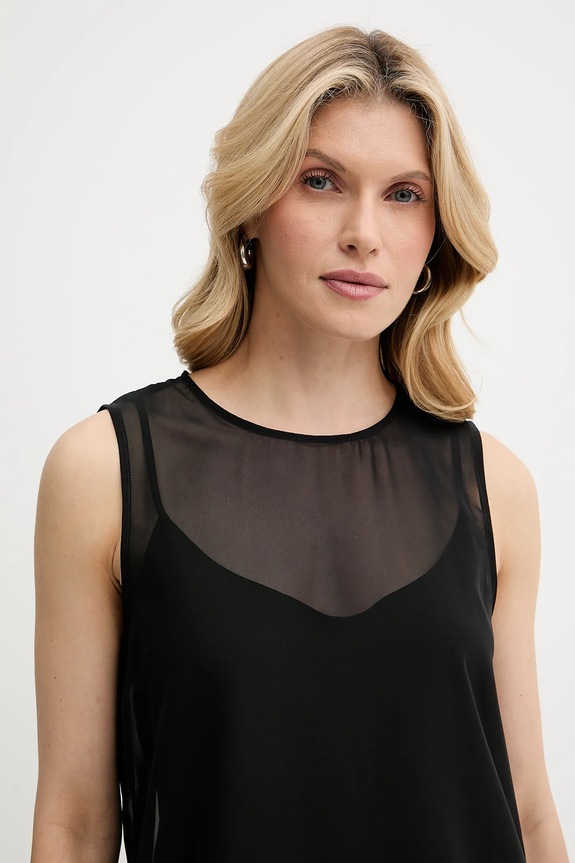 Calvin Klein top fekete LV044C178G