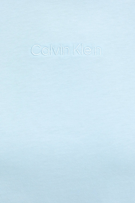 Calvin Klein tricou de damă din bumbac albastru LV044C905G