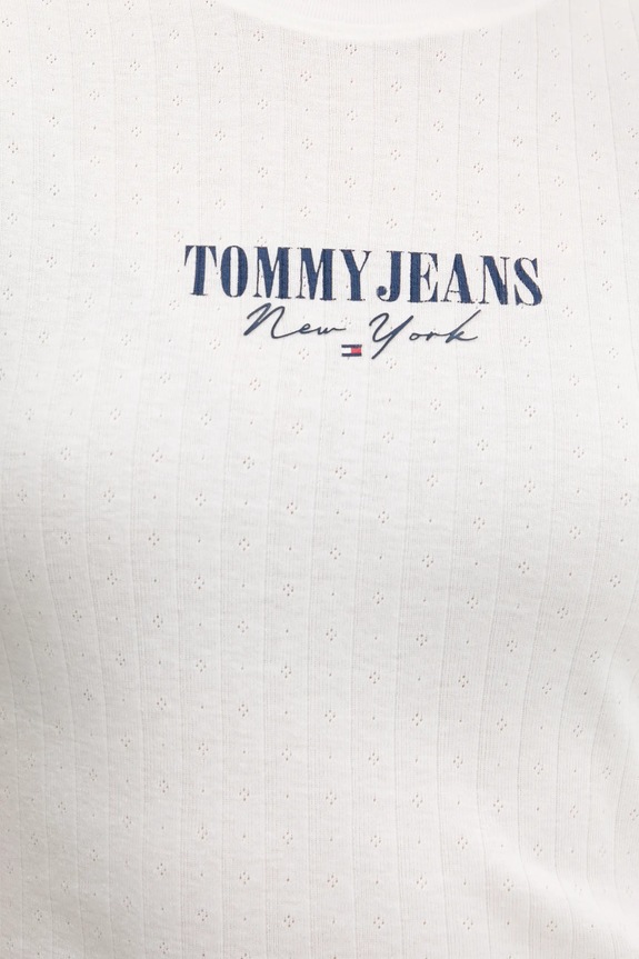 Tričko Tommy Jeans DW0DW20899 biela