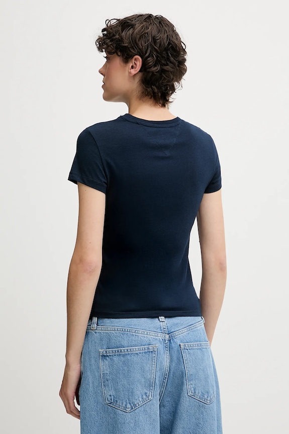 Tričko Tommy Jeans DW0DW20913 tmavomodrá AW25