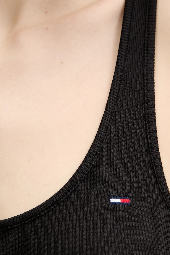 Tommy Jeans top DW0DW20917 czarny