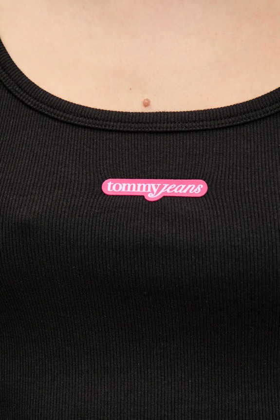 Tommy Jeans top DW0DW20924 nero