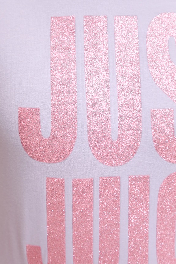 Juicy Couture t-shirt JUST JUICY HILTON T-SHIRT JCNCT225456 lila