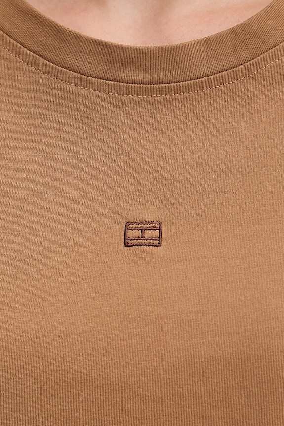 Tommy Hilfiger t-shirt in cotone marrone WW0WW45626