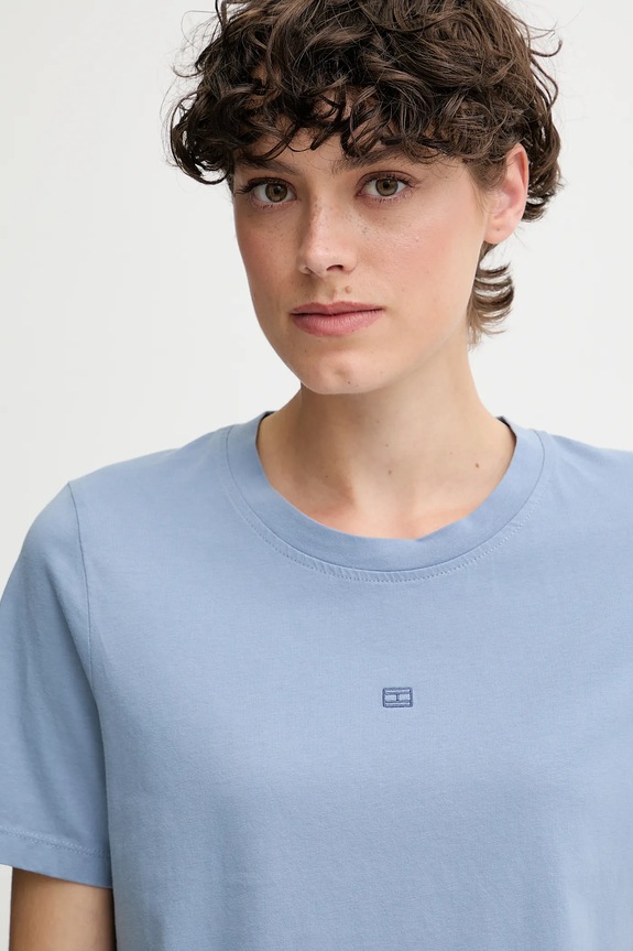 Abbigliamento Tommy Hilfiger t-shirt in cotone WW0WW45626 blu