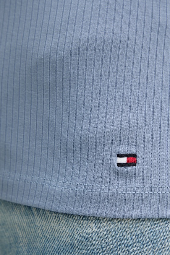 Tričko Tommy Hilfiger WW0WW45731 modrá