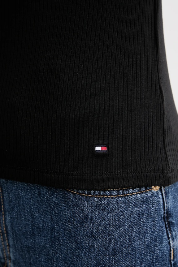 Tričko Tommy Hilfiger WW0WW45731 čierna