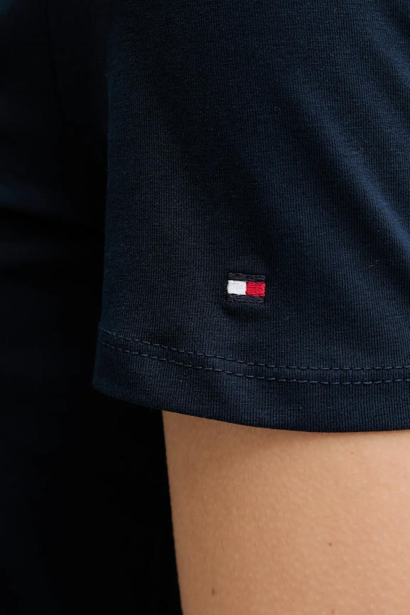 Tommy Hilfiger tricou WW0WW45809 bleumarin