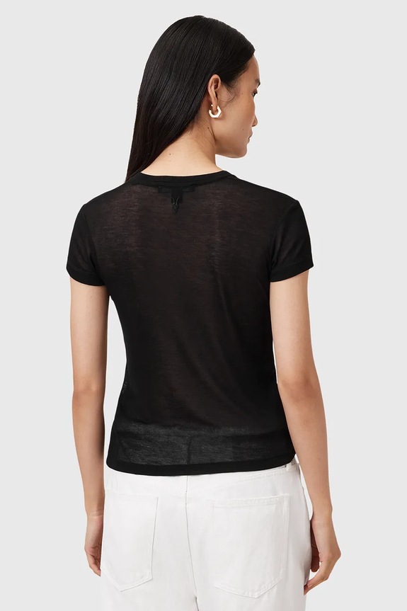 AllSaints t-shirt JUNE czarny W182JC