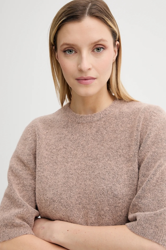 Gestuz sweter wełniany pomarańczowy 10909996