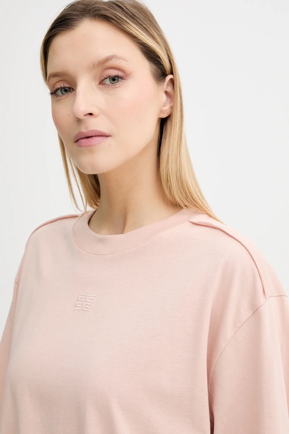 Gestuz t-shirt in cotone arancione 10910395