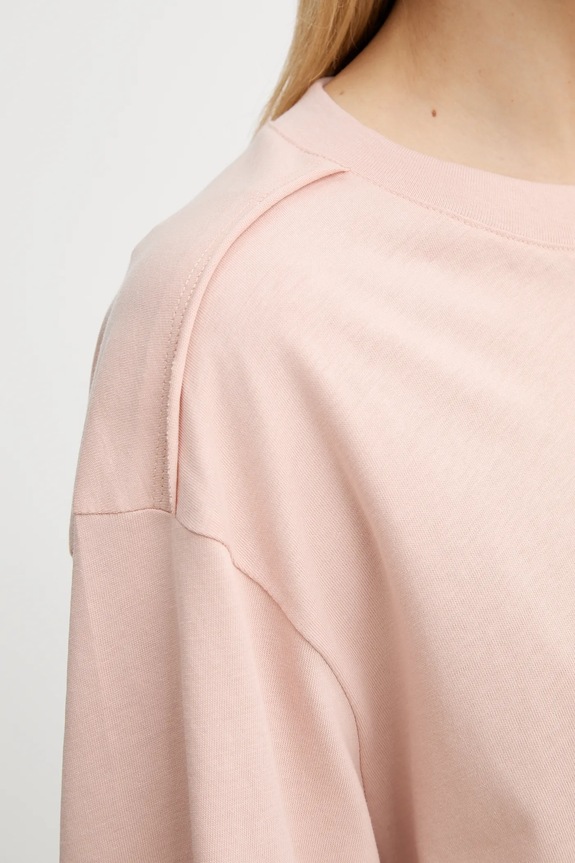 Gestuz t-shirt in cotone 10910395 arancione