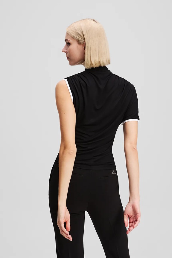 Karl Lagerfeld t-shirt A3W17006 czarny AW25