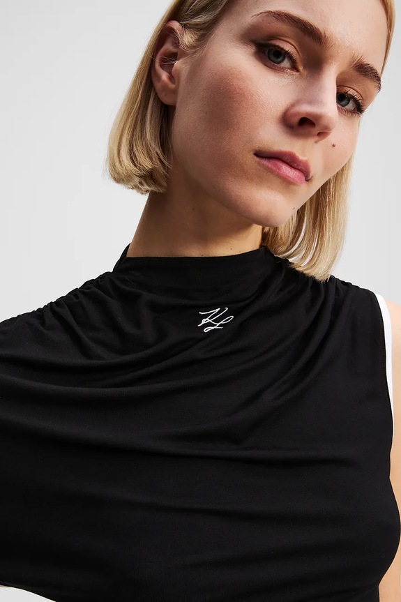 Odzież Karl Lagerfeld t-shirt A3W17006 czarny