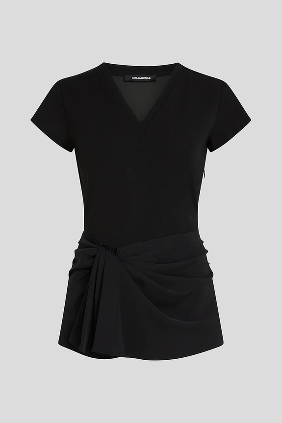 Karl Lagerfeld t-shirt A3W17011 nero