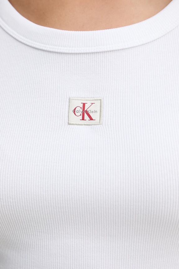 Calvin Klein Jeans t-shirt γυναικείο λευκό LV047C200G