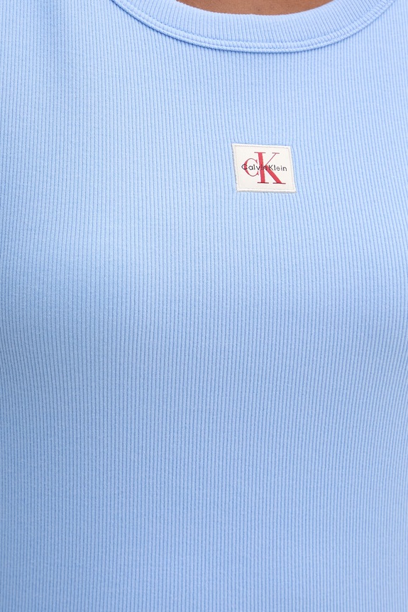 Calvin Klein Jeans tričko dámske LV047C200G modrá