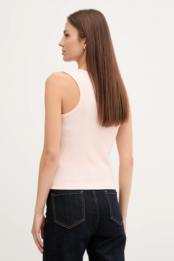 Odzież Calvin Klein Jeans top damski LV047C201G beżowy