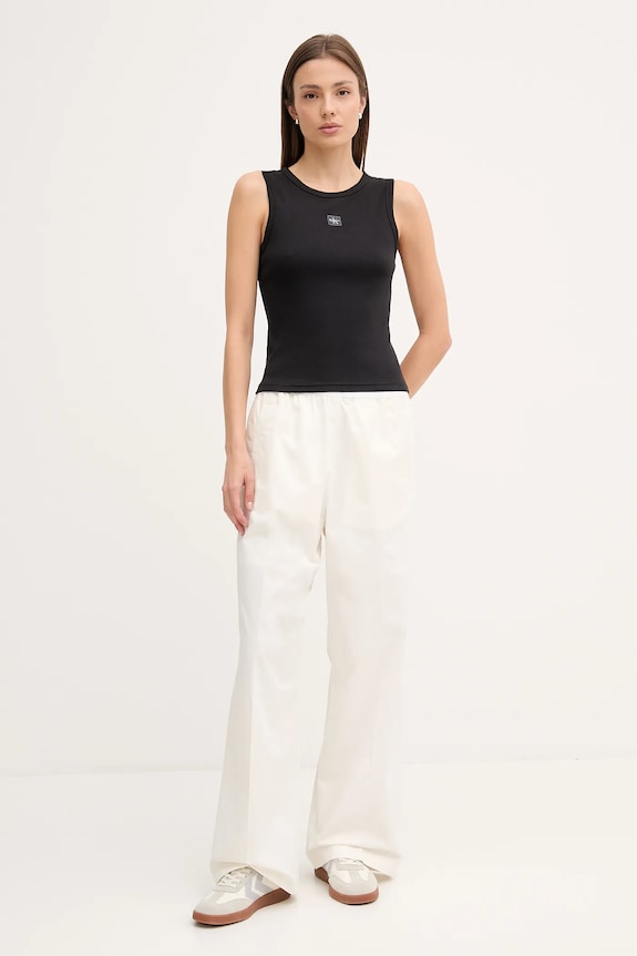 Calvin Klein Jeans top damski LV047C201G czarny SS26