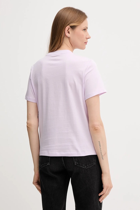 Calvin Klein Jeans t-shirt bawełniany LV047C863G fioletowy AW25