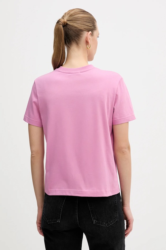 Odzież Calvin Klein Jeans t-shirt damski bawełniany LV047C912G różowy