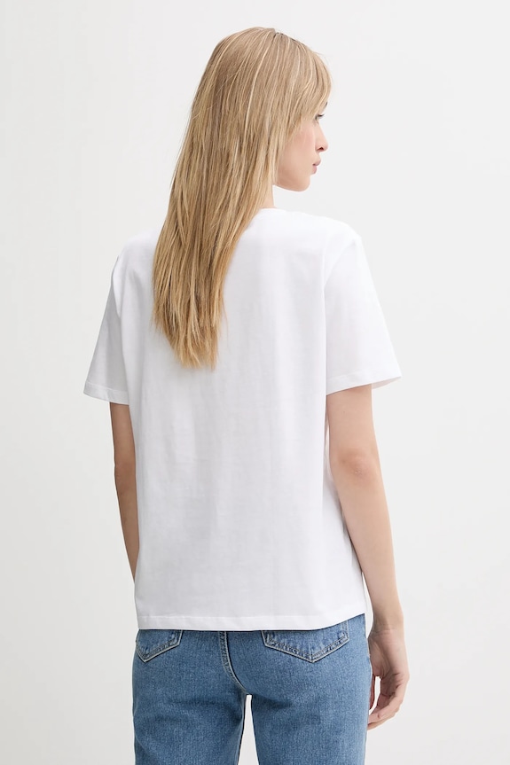 Îmbrăcăminte Calvin Klein Jeans tricou femei din bumbac pachet de 2 LV047C906G negru