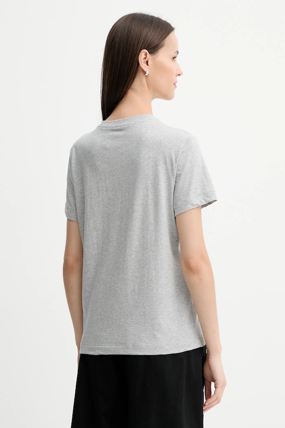 Calvin Klein Jeans tricou de damă din bumbac pachet de 2 LV047C905G gri